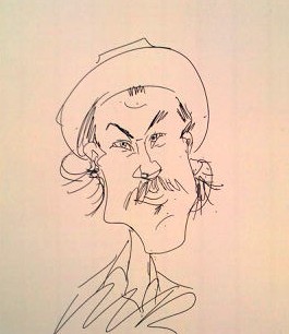 Skizze in Filzstifte